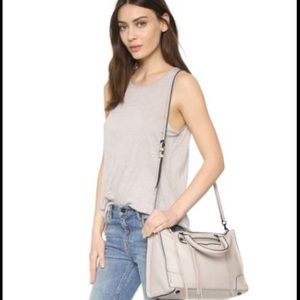 Rebecca Minkoff grey shoulder bag